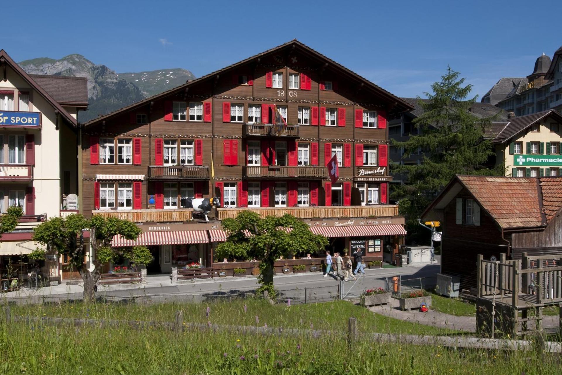Swiss Lodge Hotel Bernerhof Wengen Zewnętrze zdjęcie