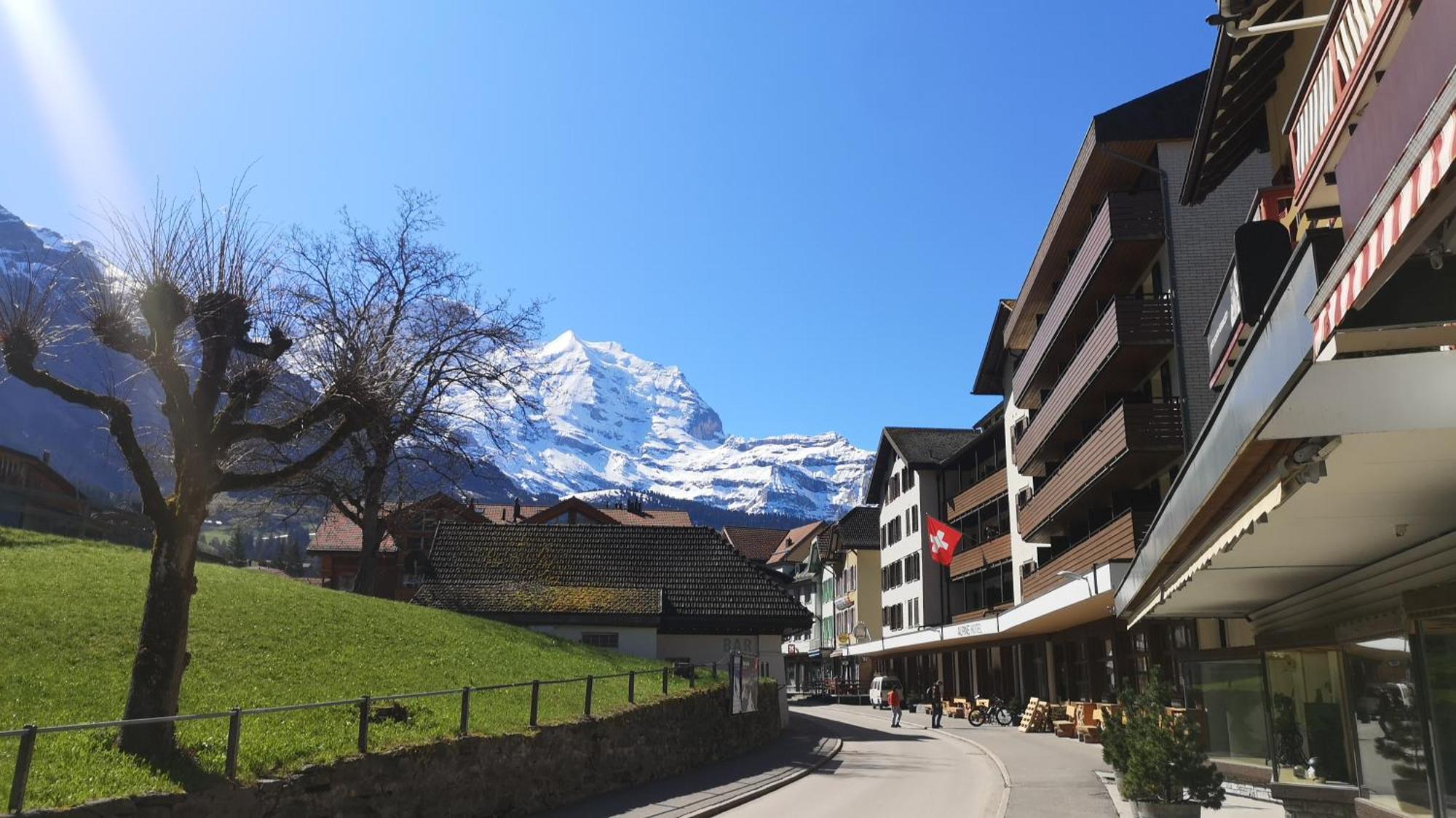 Swiss Lodge Hotel Bernerhof Wengen Zewnętrze zdjęcie