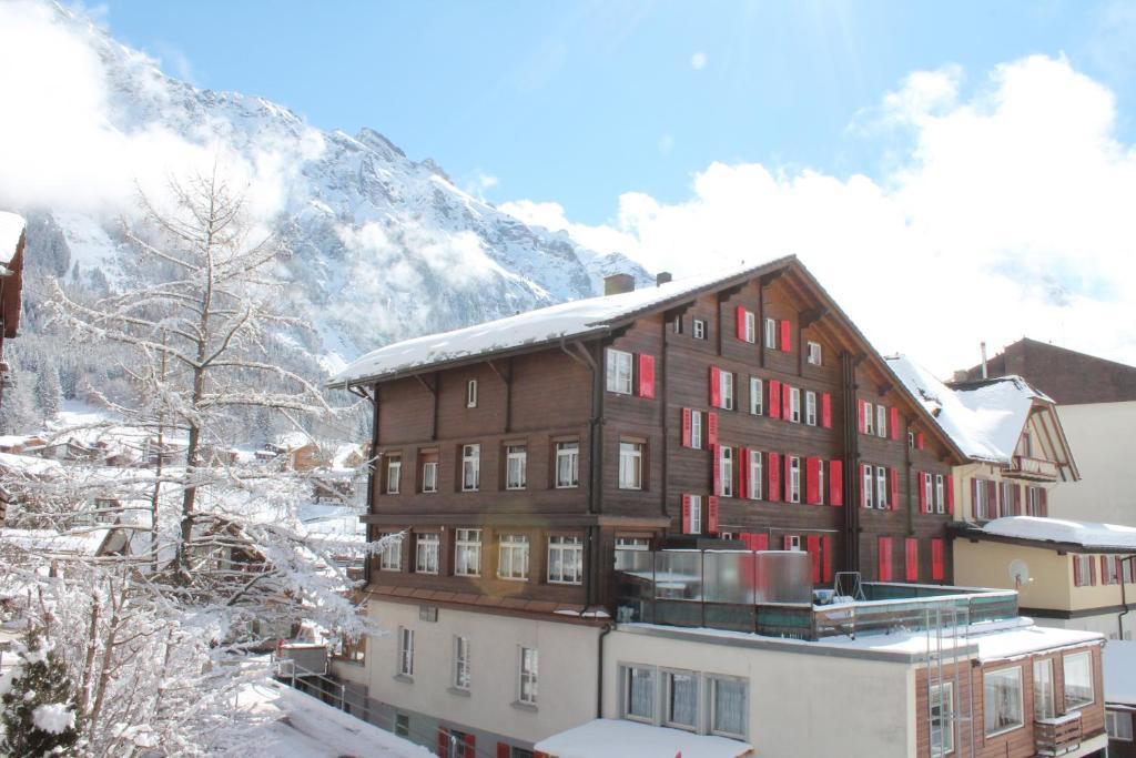 Swiss Lodge Hotel Bernerhof Wengen Zewnętrze zdjęcie