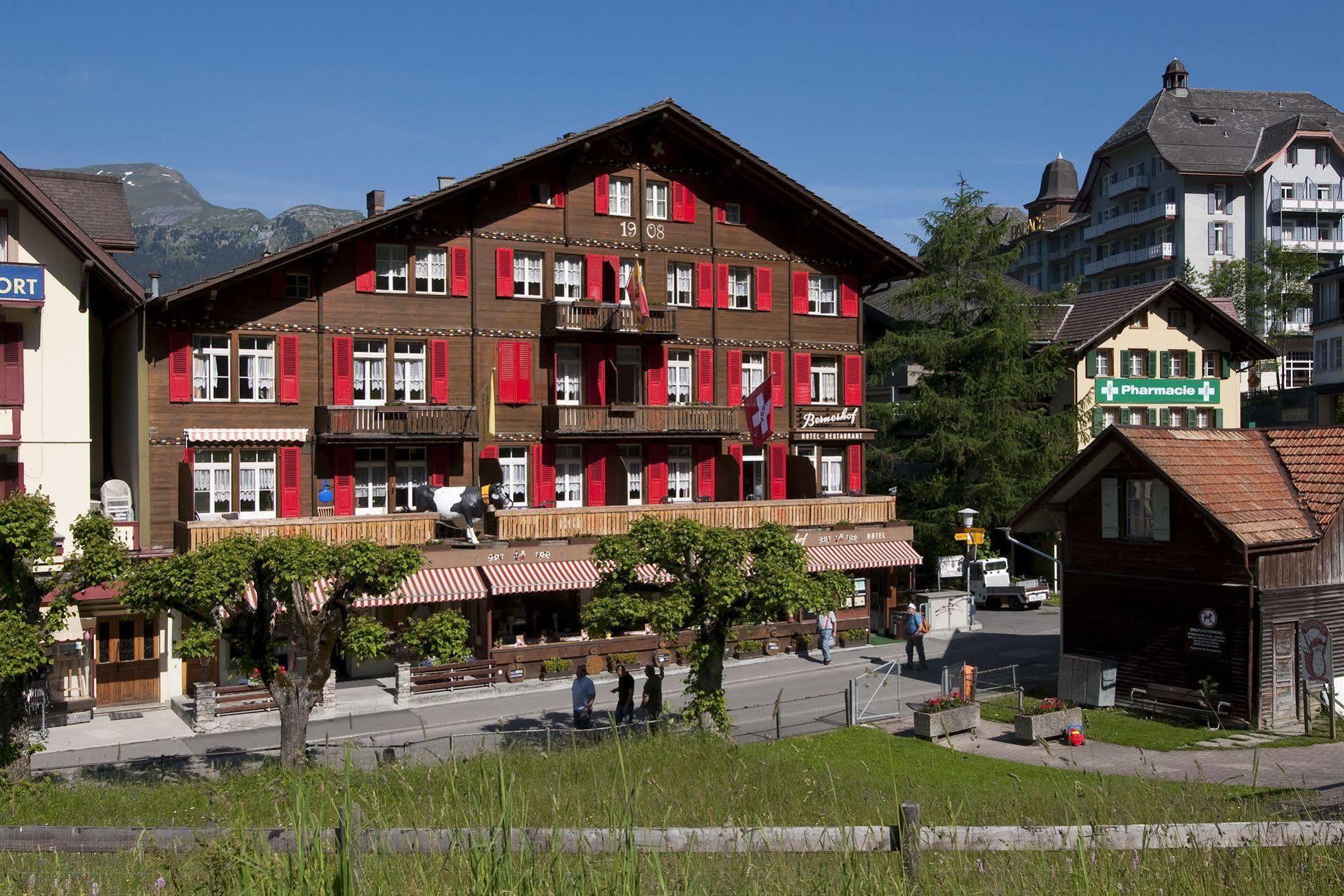 Swiss Lodge Hotel Bernerhof Wengen Zewnętrze zdjęcie